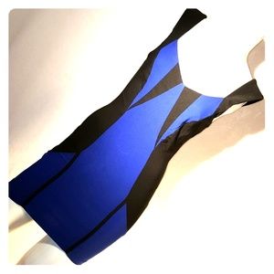 Seriously Blue on Black Mini BeBe